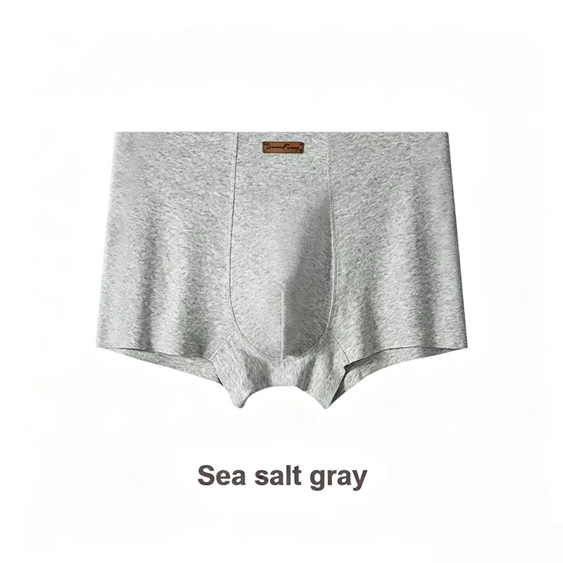 DawnDew Men’s Pure Cotton Boxer Briefs | 10A Antibacterial Crotch