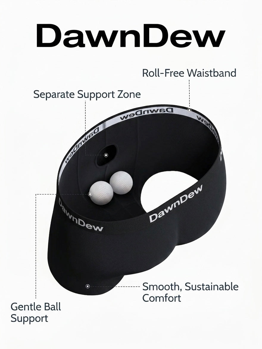 Ultra-Soft Boxer Briefs with Separate Support Pouch