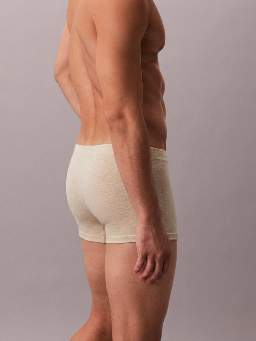 10A Antibacterial Crotch Pure Cotton Men's Boxer Briefs