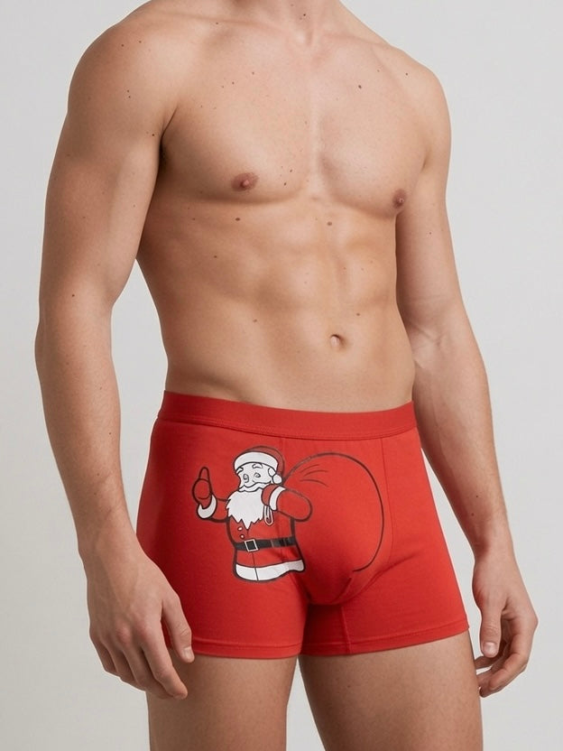 Santa’s Sack Boxer 60s Modal-The Christmas Men's Boxer Briefs